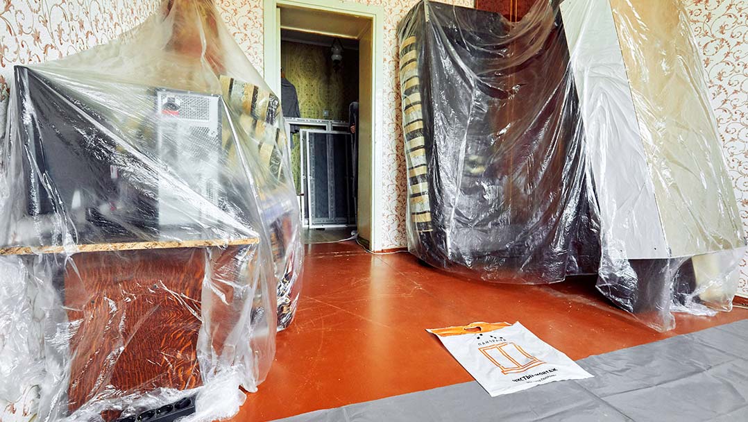 защита квартиры от пыли при установке окон